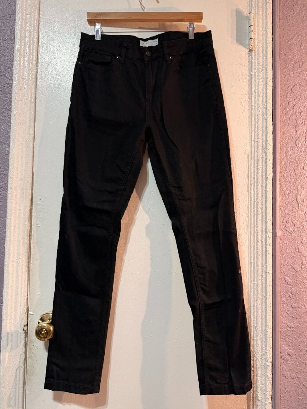 Topman Black Stretch Skinny Jeans W32 L32 – Never Worn